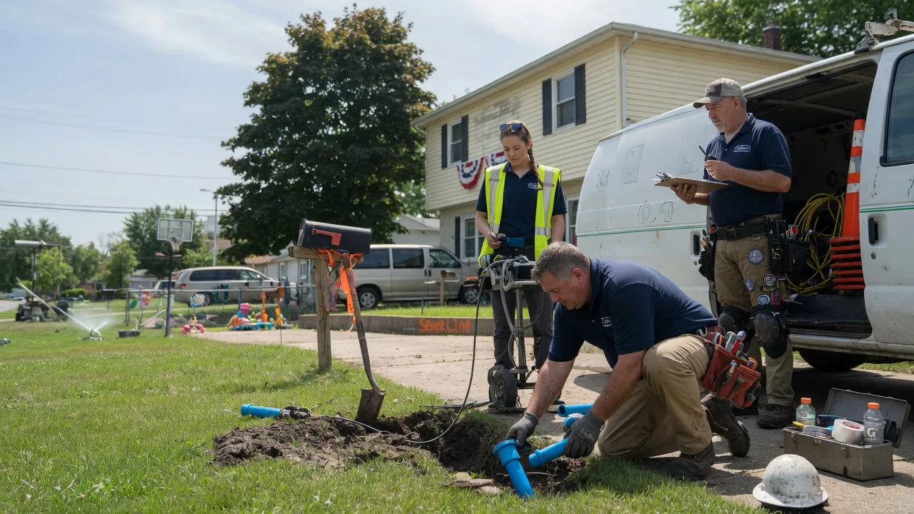 Slab Leak Repair in Palms, MI near me